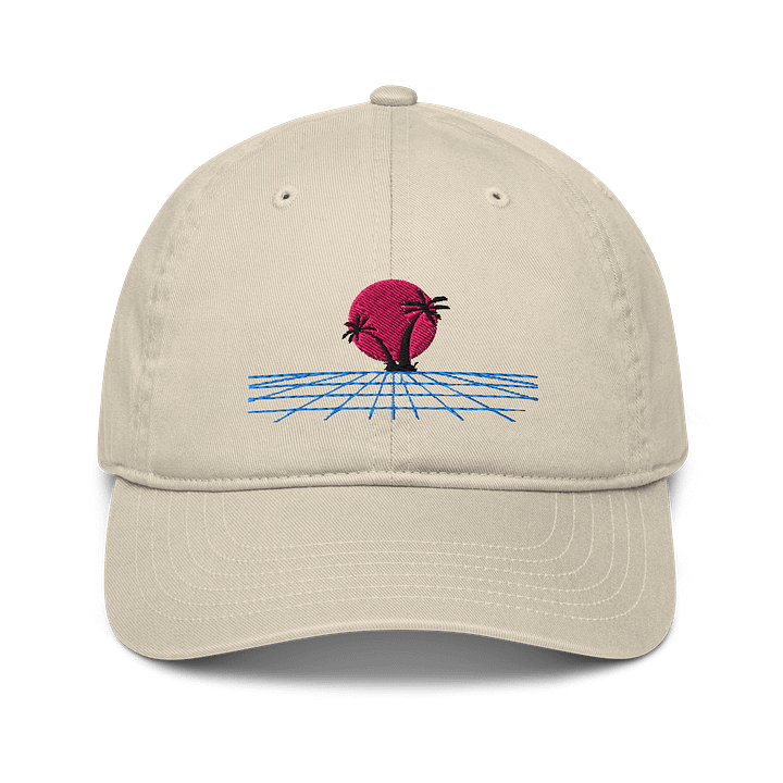 Retro Palm Tree Perspective Dad Hat product image (1)