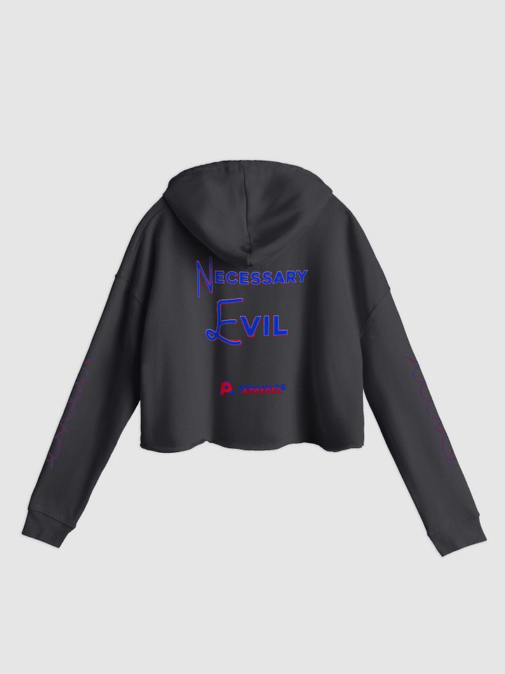 Necessary Evil Crop Hoodie product image (9)