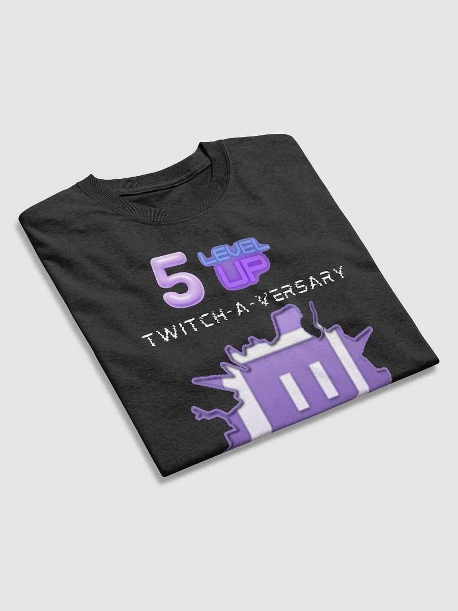 5 Year Twitch-A-Versary Tshirt product image (12)