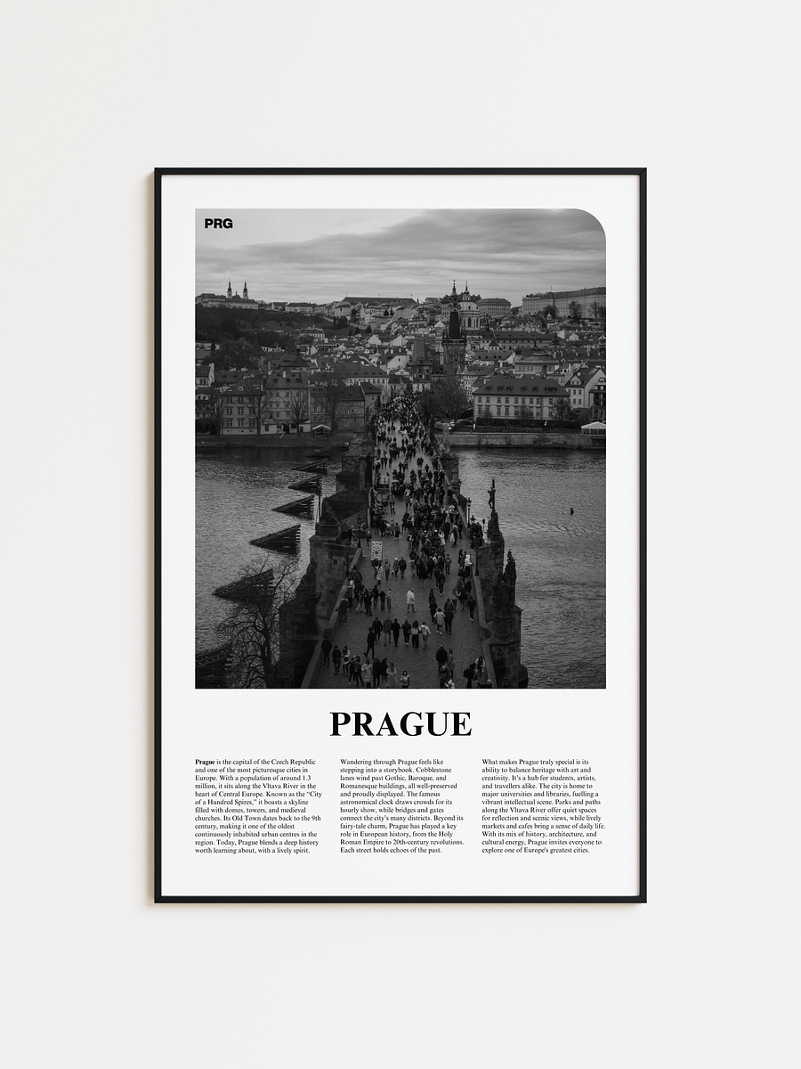 Prague 03 Newspaper Poster product image (1)