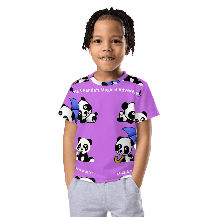 Lola & Panda's Magical Adventures Crew Neck T-Shirt product image (11)