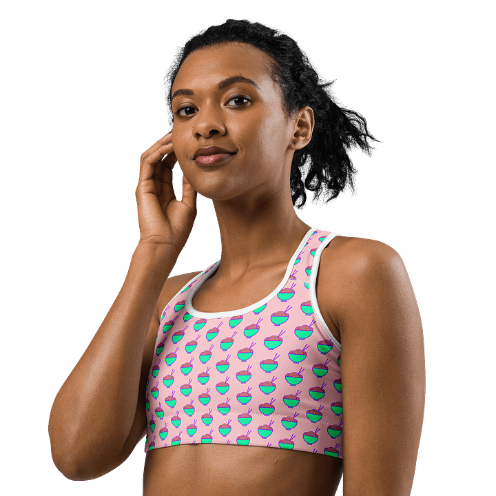 Noodle Crew Sports Bra! (Pink) product image (2)