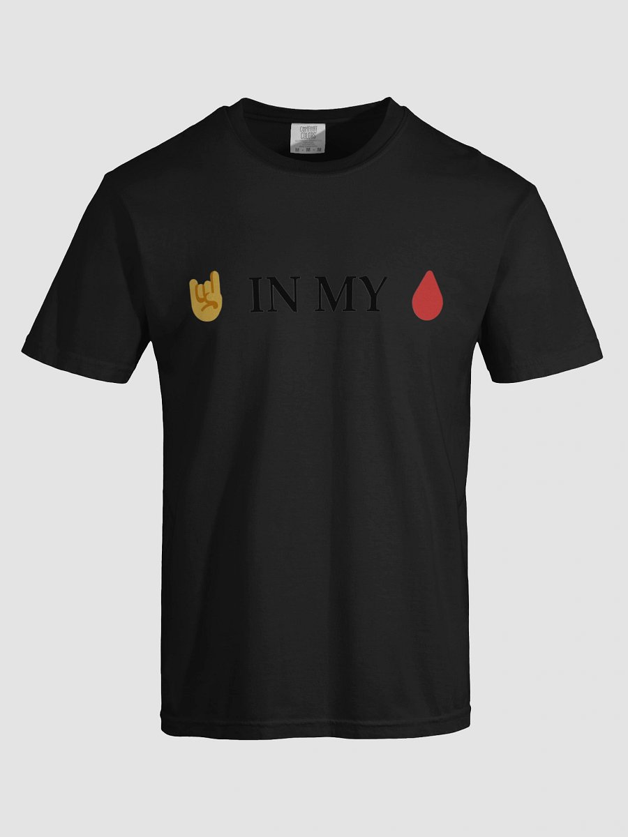 Metal in my Blood: Heavyweight T-Shirt product image (7)