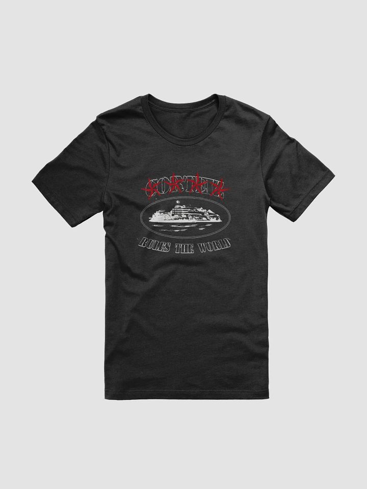 CORTEIZ 4STARZ ALCATRAZ T-SHIRT BLACK product image (1)