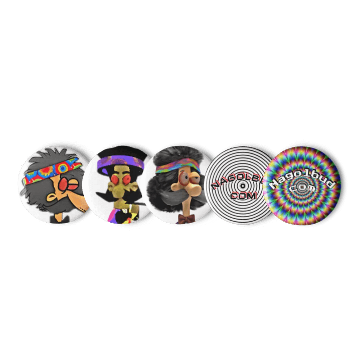 Nagolbud Pin Buttons product image (1)
