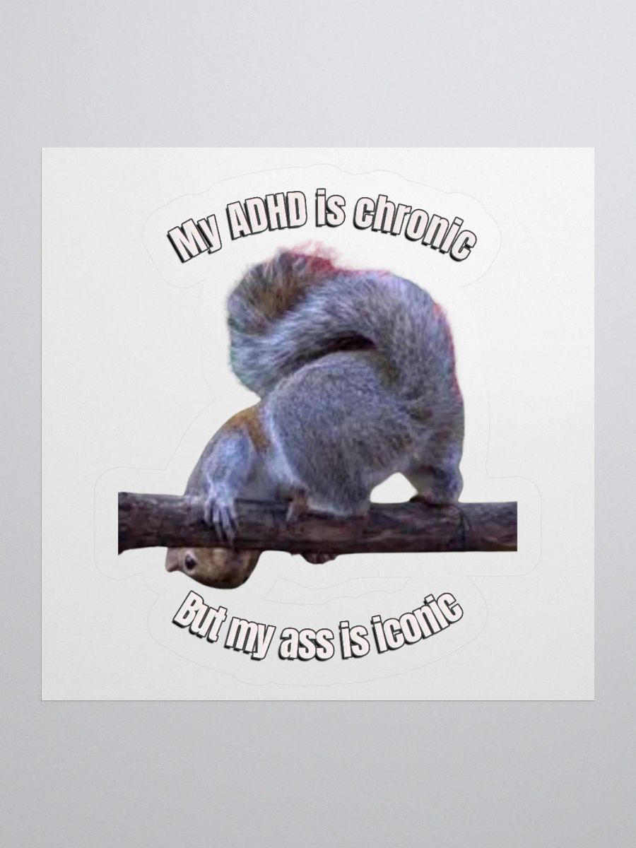 ADHD Waffles - Sticker product image (2)