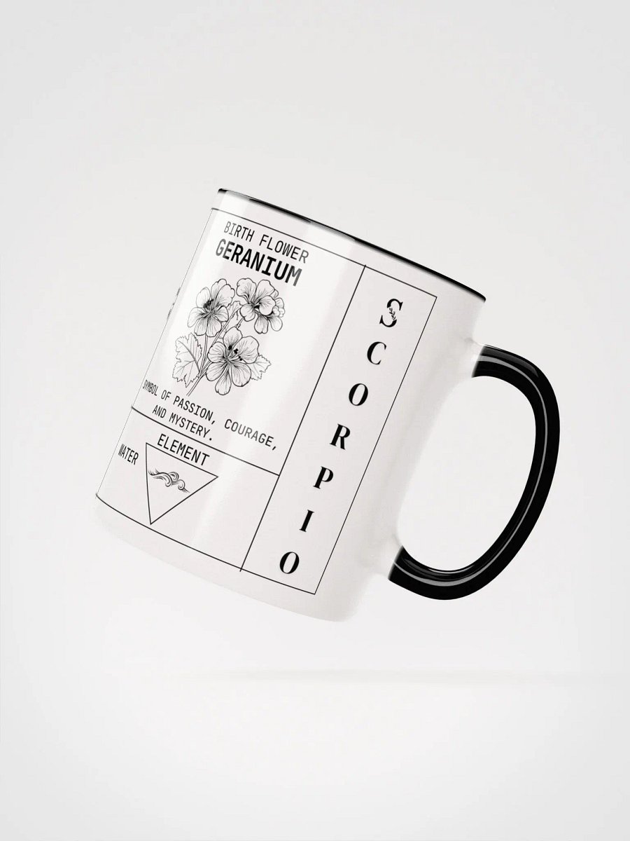Scorpio Zodiac Ceramic Mug product image (4)
