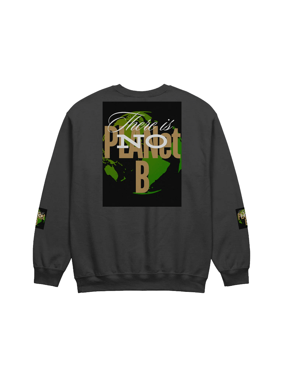There is No PLANet B Crewneck Sweatshirt | Stand for the Planet in Style product image (2)