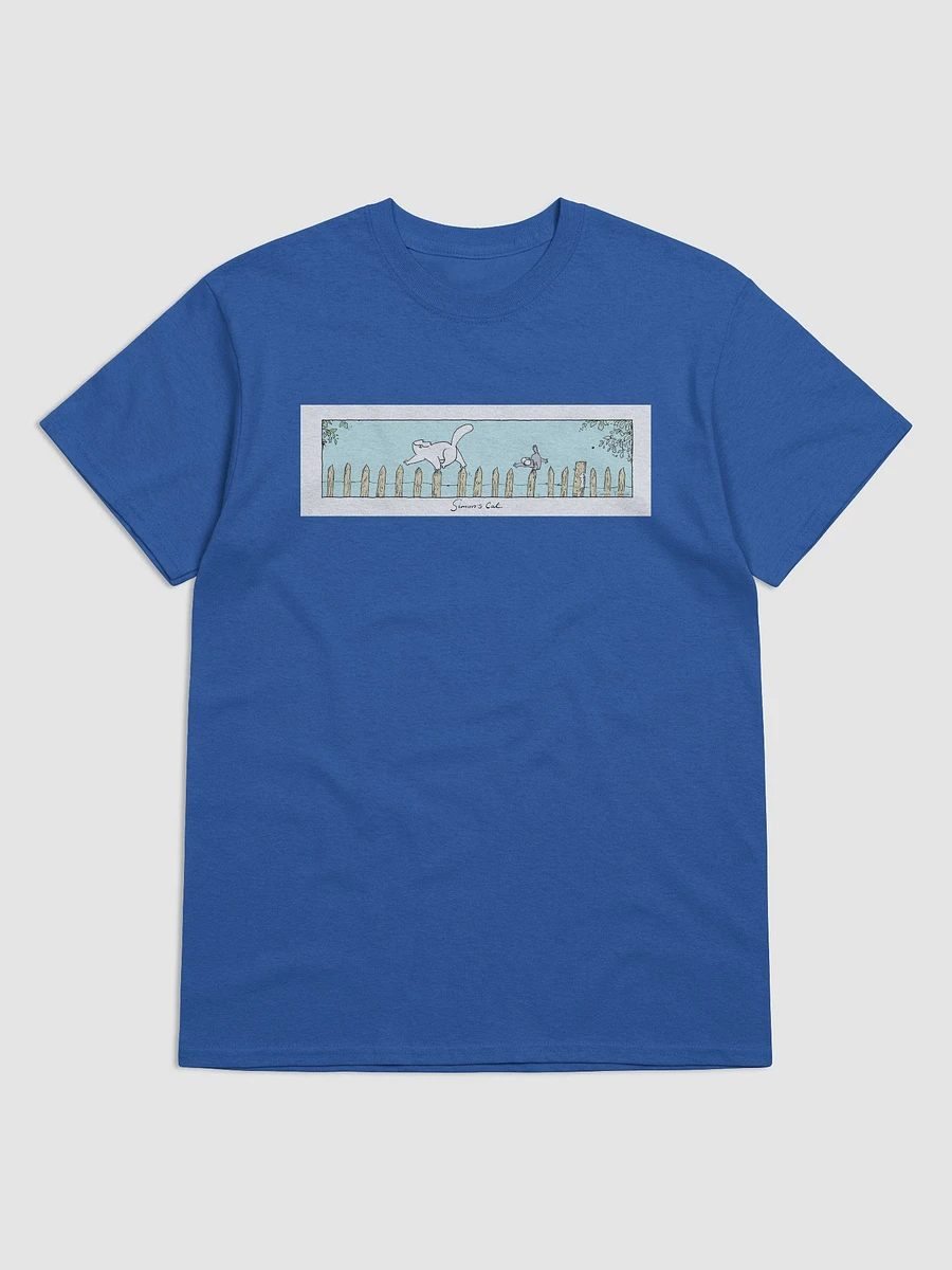 On the Fence Comic Royal Blue T-Shirt product image (1)