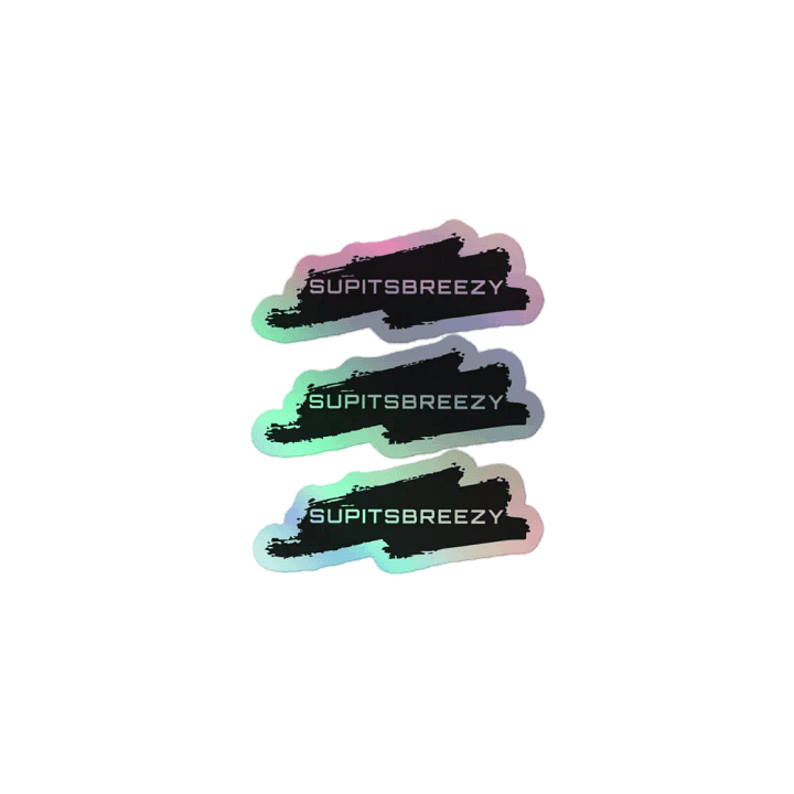 Holo Breezy Stickers! product image (1)