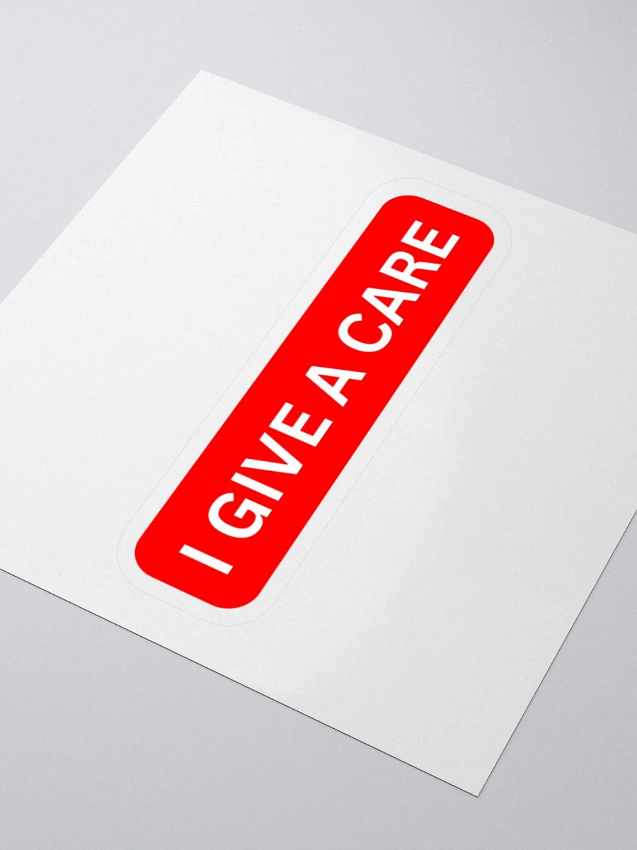 I Give a Care Sticker product image (3)