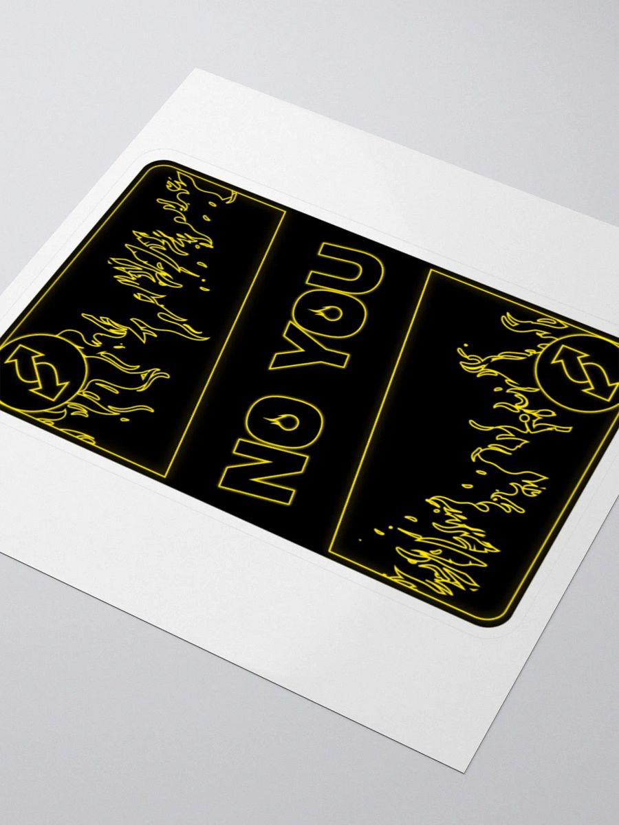 NO YOU Reverse Card product image (6)
