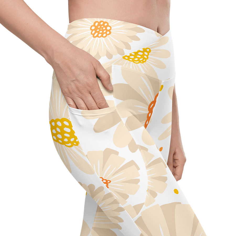 Butterfly Bloom All-Over Leggings with Pockets product image (9)