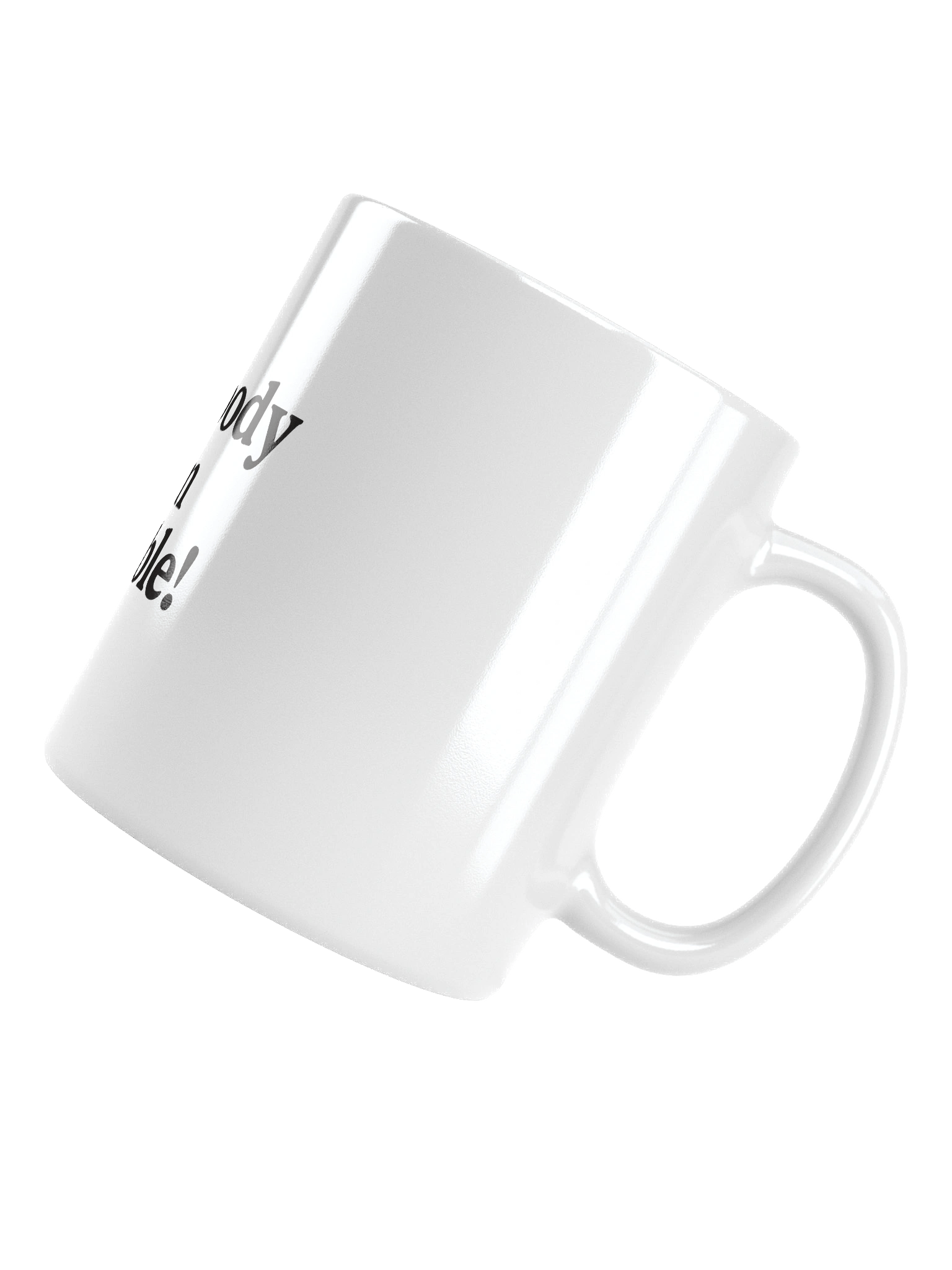 Bold Trouble White Mug product image (13)