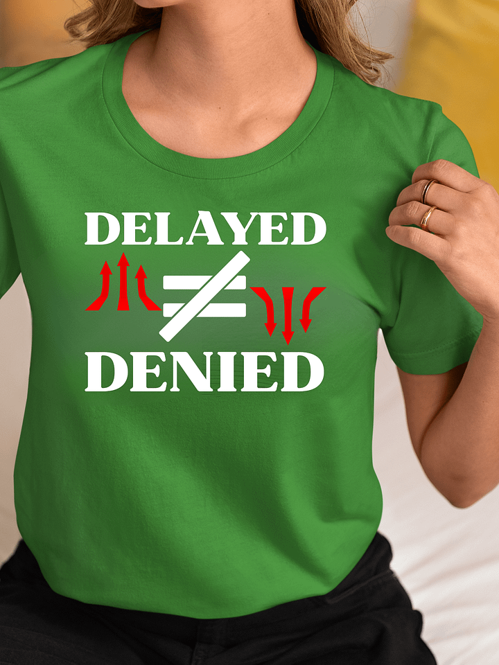 Delayed Not Denied Bella Canvas T-shirt product image (1)