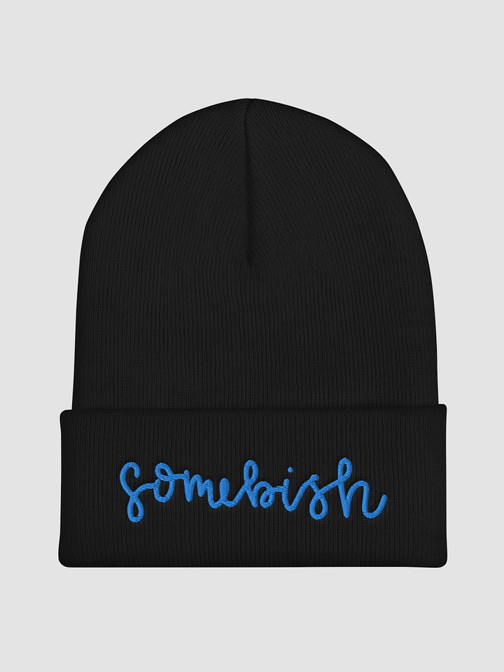 Somebish Beanie Blue product image (1)