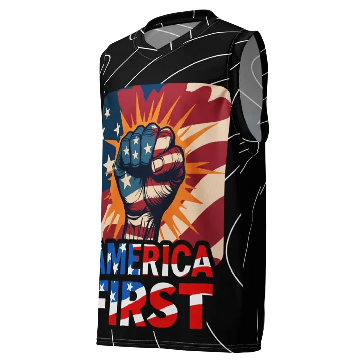 Basketball Jersey: America First product image (2)