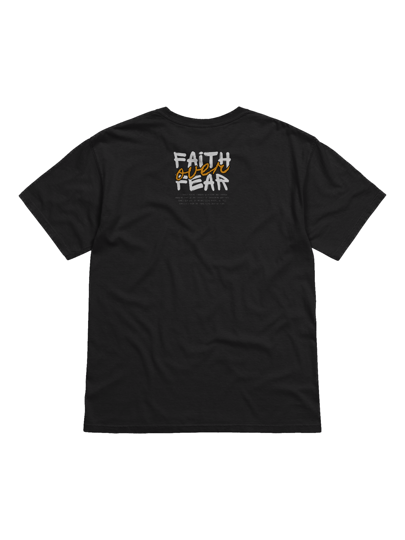 Faith Over Fear T-Shirt – Studio Life University Collection product image (2)