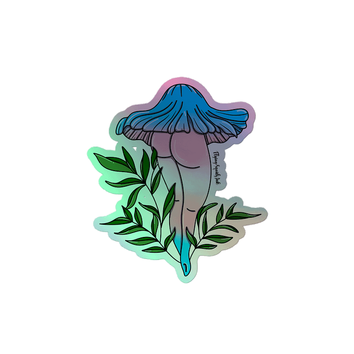 Transgender Mush- Holo Sticker product image (2)