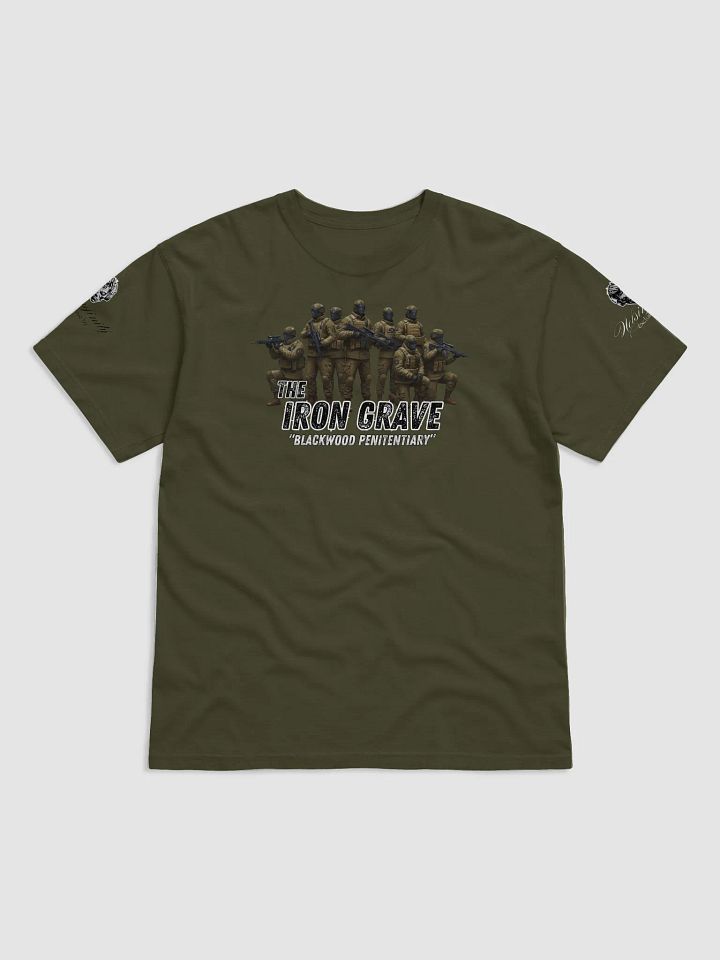 The Iron Grave - Blackwood Penitentiary - Steel Squad - Black Logo T-Shirt product image (33)