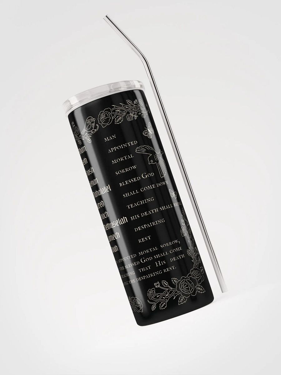 Adam to Noah Genealogy Tumbler product image (1)