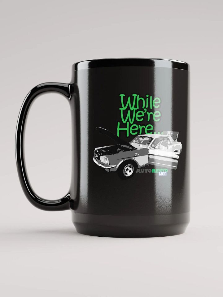 Clapped Out Mustang 15oz Autorestomod Mug with ARM Logo product image (1)