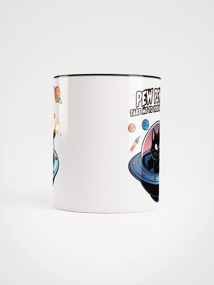 Pew Pew Cat Snack Attack Mug product image (47)