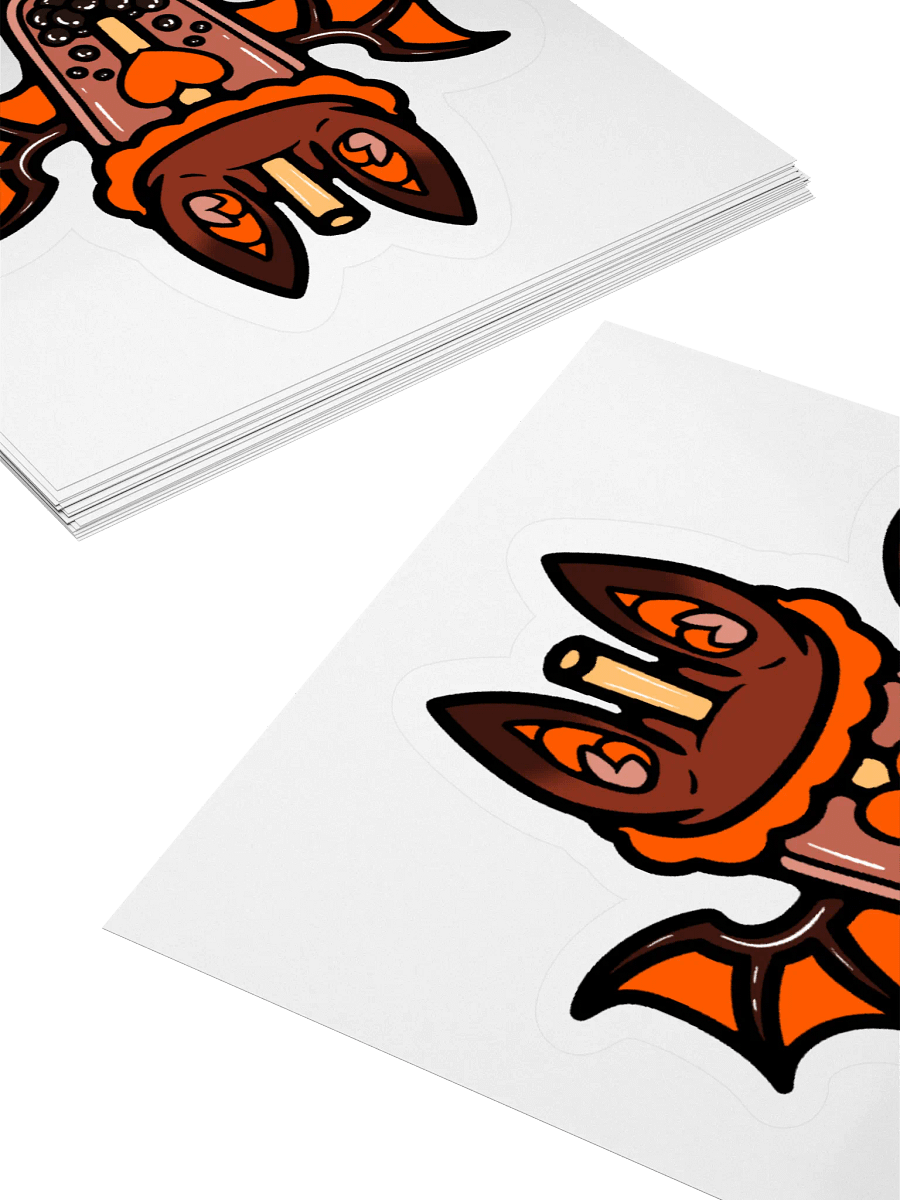 MatchaEXE Orange Bobat Sticker product image (12)