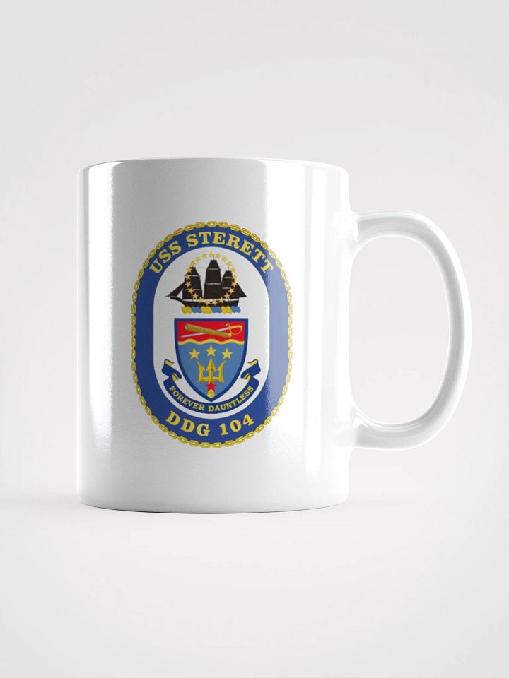 USS Sterett DDG 104: White Coffee Cup product image (1)