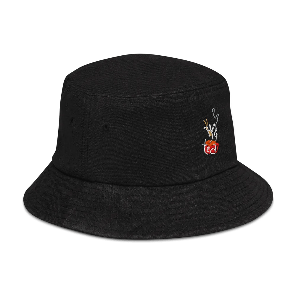 Logo Black Denim Bucket Hat product image (3)