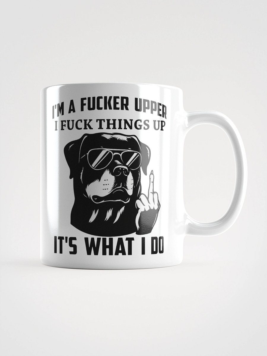 Funny Rottweiler White Mug product image (1)
