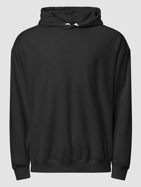 Photo showing Comfort Colors Unisex Garment-Dyed Lightweight Fleece Hooded Sweatshirt