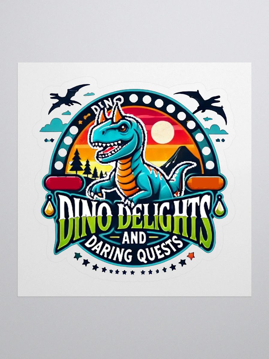 Dino Delights Kiss Cut Sticker Set product image (1)