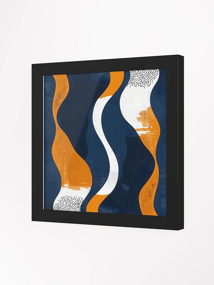 Vibrant Waves Framed Poster Art product image (24)