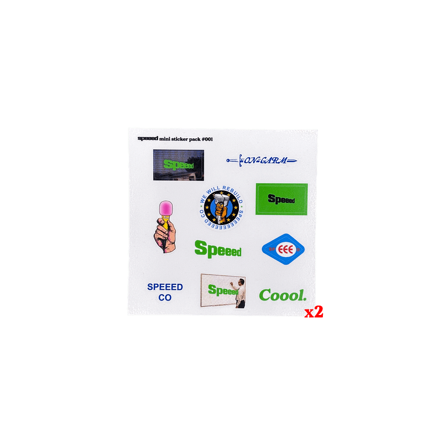 Speeed Mini Sticker Sticker Packs product image (1)