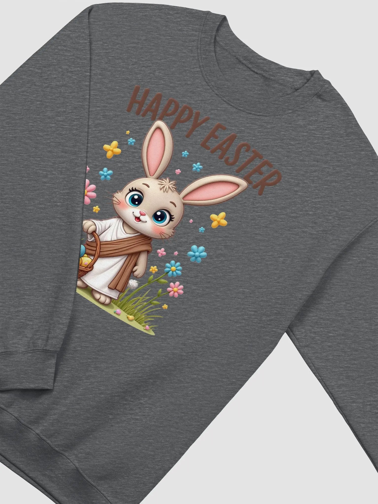 Easter Bunny Basket Crewneck Sweatshirt product image (20)