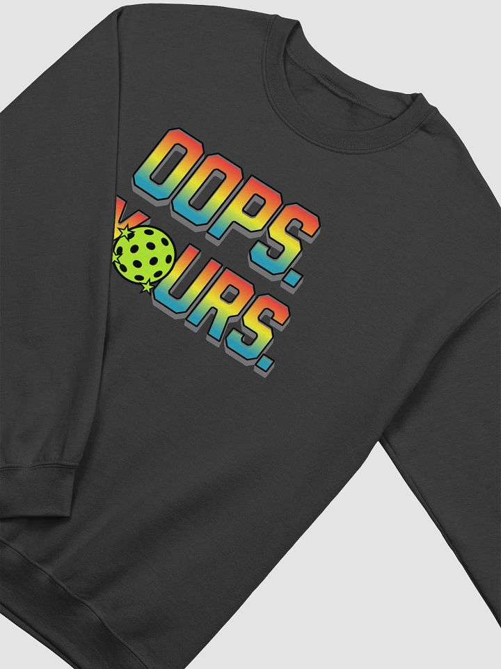 Oops Yours Pickleball Gradient Sweatshirt product image (2)