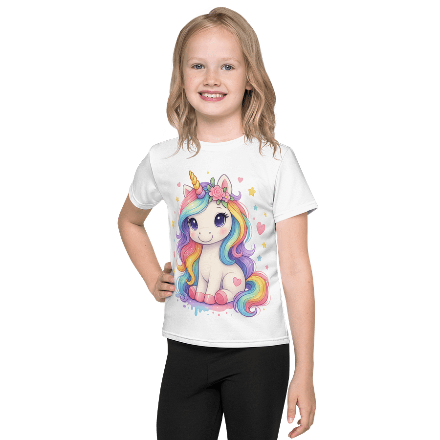Adorable Unicorn Youth T-Shirt product image (1)