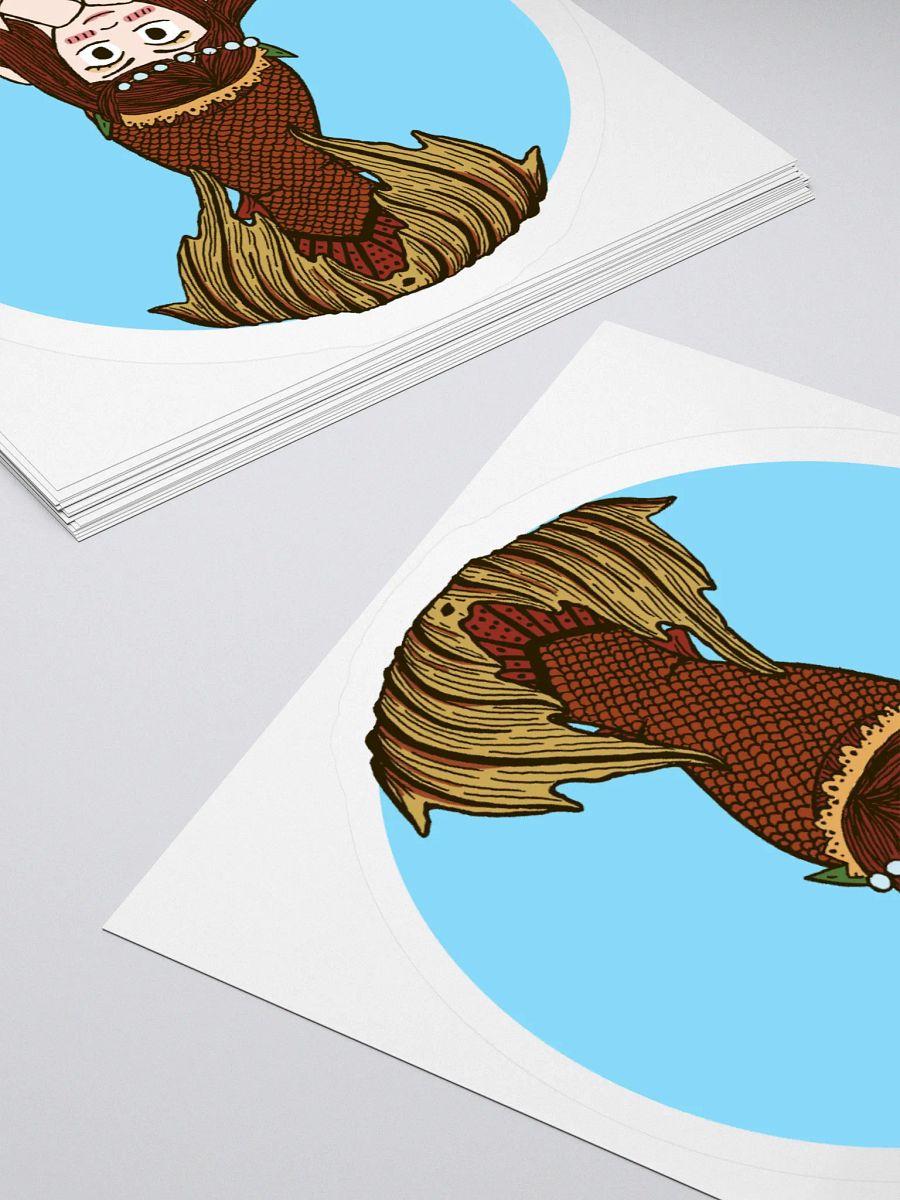 Raina Mermaid Sticker in Blue product image (10)