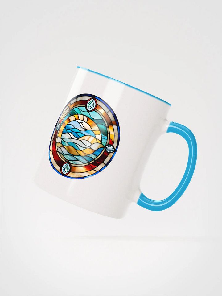 Spiritual Aquarius - Unique Mug Design - Circle Energy product image (2)