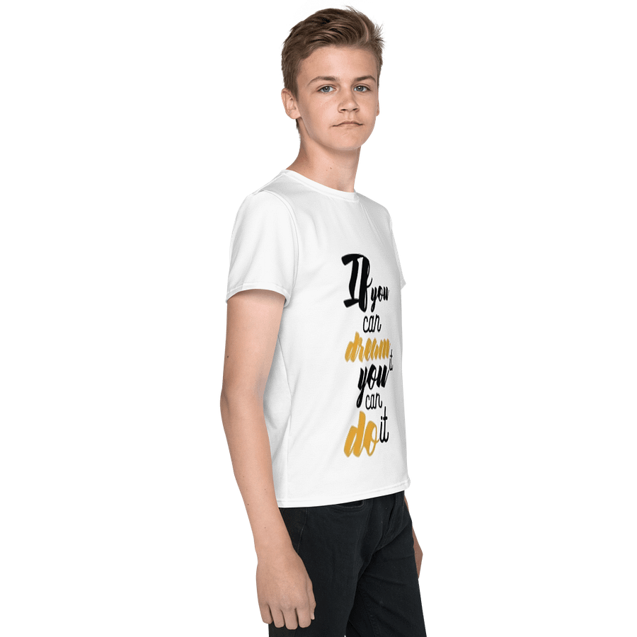 Kids Youth Crew Neck T-Shirt All-Over Print product image (4)