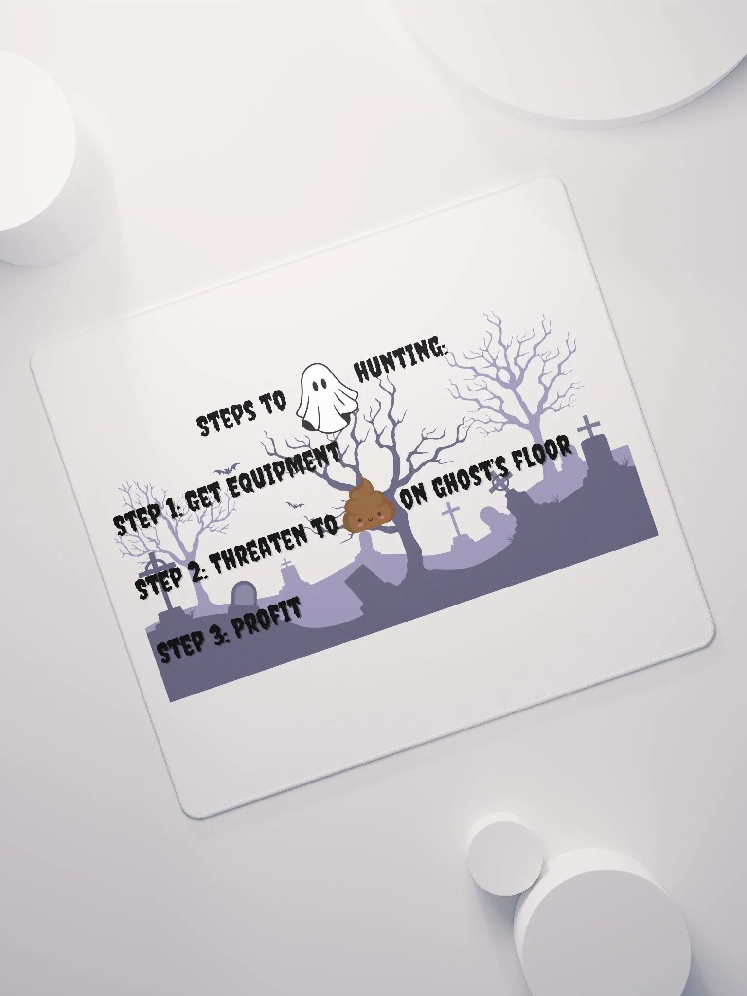 Ghost Hunting Steps Mousepad product image (7)