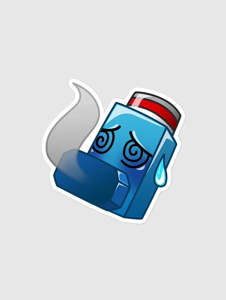 Wheezy the Inhaler STICKER product image (1)