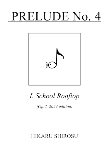 Prelude No. 4, I. School Rooftop - Digital Sheet Music product image (1)
