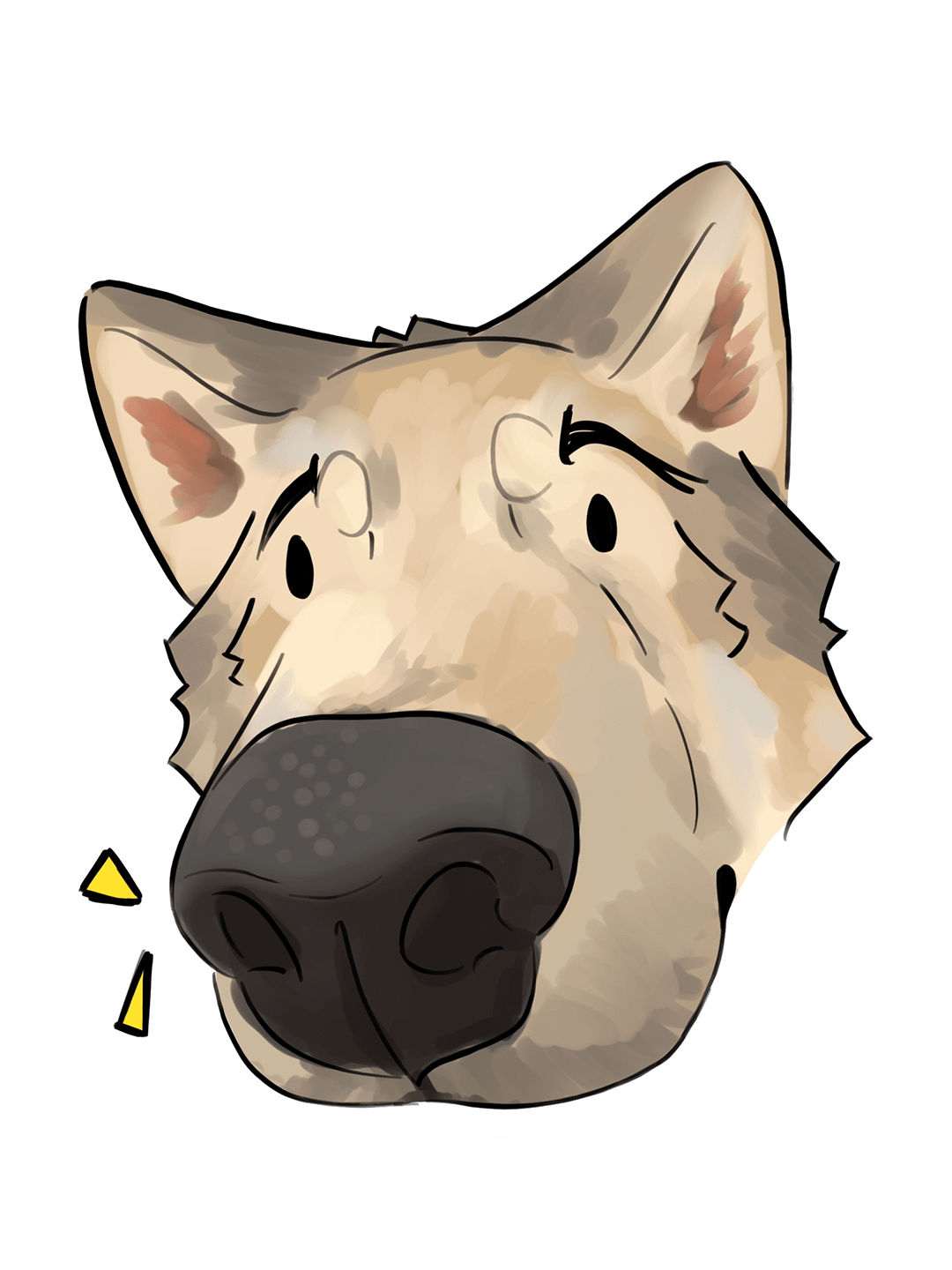 Sniffy Wolp Sticker product image (1)