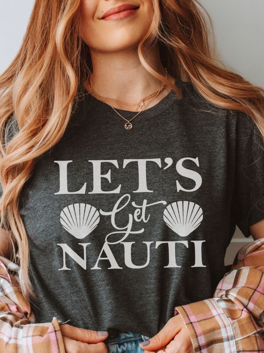 Let's Get Nauti Bella+Canvas 3001 Unisex Tshirt product image (4)