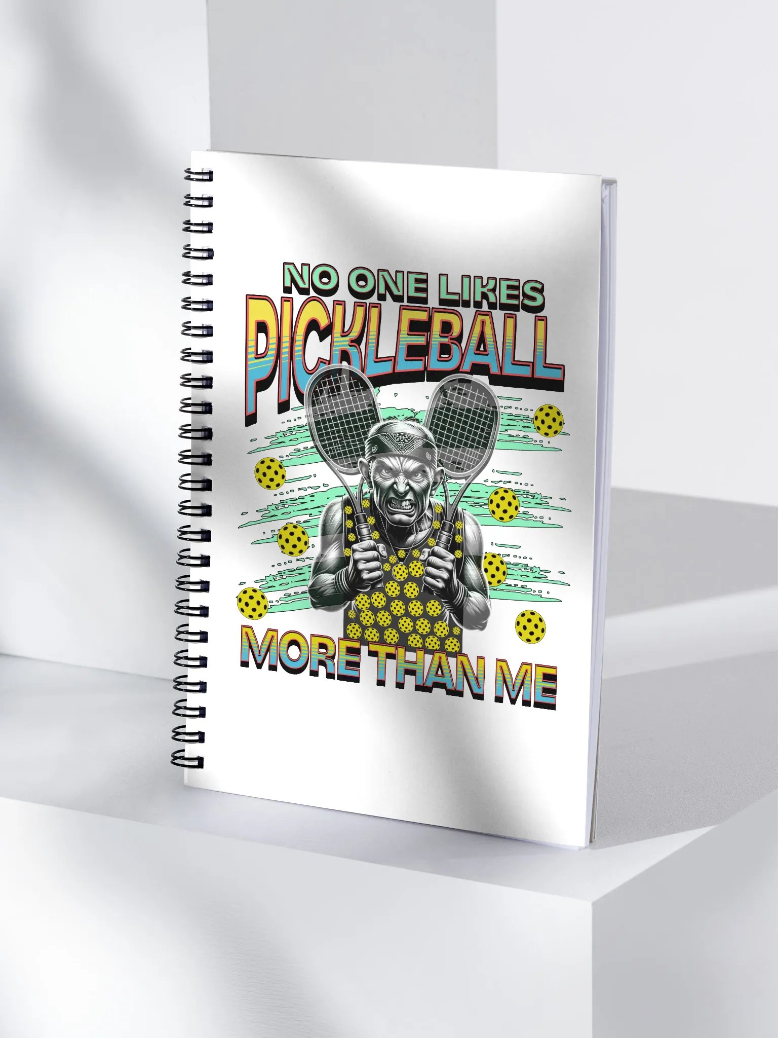 No One Likes Pickleball More Than Me Notebook product image (1)