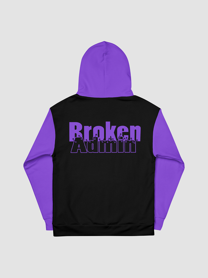 Valentines Day Variant Broken Heart Hoody product image (2)