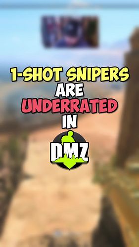 1-Shot Snipers are Underrated in DMZ...
#callofduty #dmz #extractionshooters