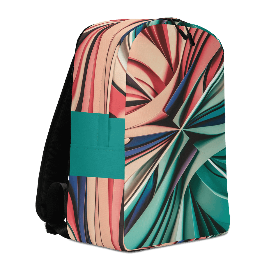 Vibrant Abstract All-Over Print Backpack - Graphic Grove Exclusive product image (3)